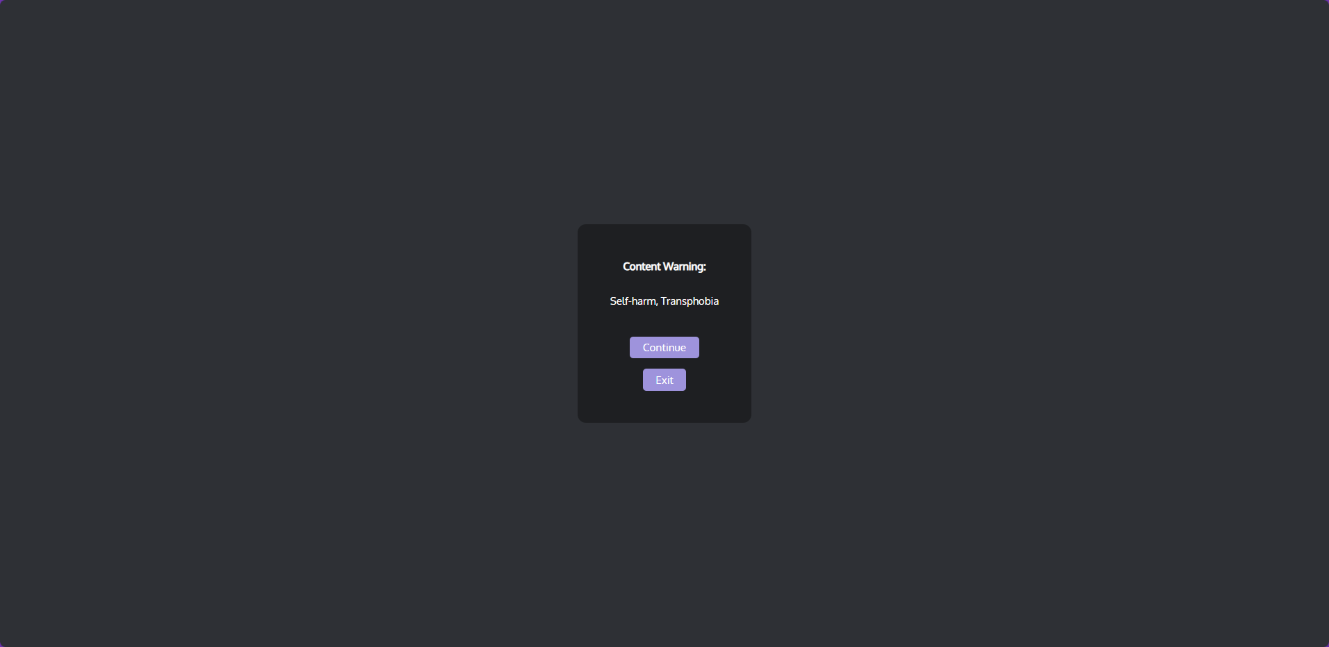 What the popup looks like (Screenshots are from v1.0)
